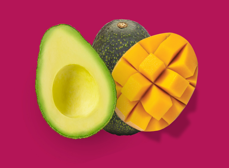 avocado and mango